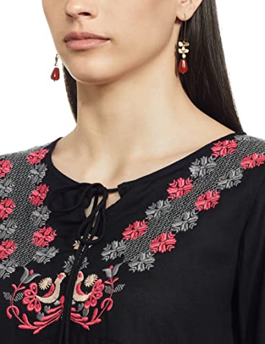 Image of Amazon Brand - Myx Women Rayon Anarkali Kurta