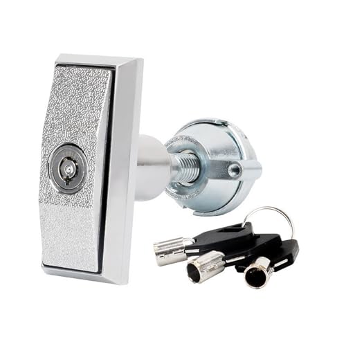 Vleant Universal Vending Machine Lock with 3 Keys Buy Vending Machine Lock Long and Short Models Versatile Replacement Security Solution-(Short)