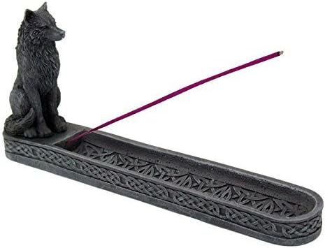 PTC 10 Inch Werewolf Gargoyle Resin Incense Burner Statue Figurine