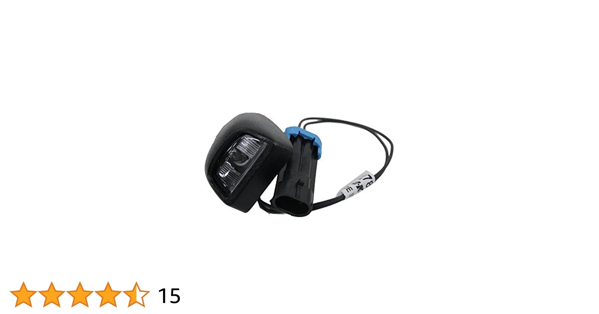 Amazon.com: GM Genuine 22788117 License Plate Lamp, Rear