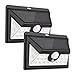 Produktbild Neue 24LED-Solare Wall-Leuchten Wasserdichte DREI-Side-Menschenkörper-Induktion Wall Lampe Garden Light Street Light Security Wall Lights für Outdoor Pathway Yard Fence 2Pcs