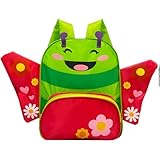 Mochila Infantil de Poliéster, 31x27x12cm, 10L, com Bolso Frontal e Alças Ajustáveis, para Crianças