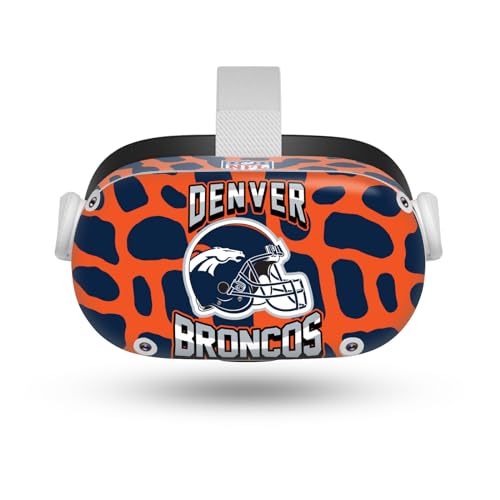 Autocollant Meta Quest 2 NFL Denver Broncos vinyle haute précision