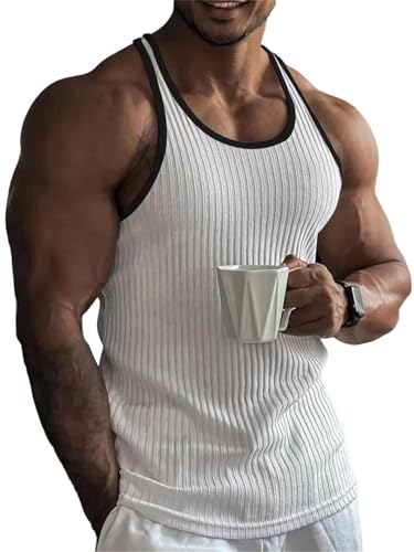 Camiseta sin mangas para hombre chaleco casual y fresco para correr en verano o ir al gimnasio