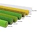 Evemodel 100 * 41 cm Grasmatte- Landschaftsbau Farblich Sortiert Wiesen Matte, Modelleisenbahnrasen Rasenmatte Grasmatte Gras Minigarten Bonsai Dekor (Gras Grün)