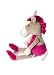 Mousehouse Gifts Pequeño Burro de Peluche con Crin y Peto Rosas para...