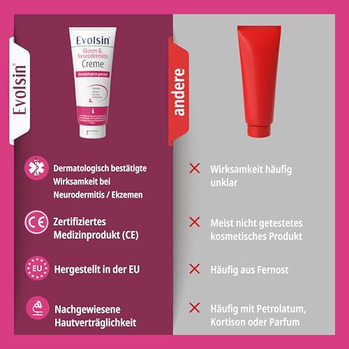 Evolsin® Ekzem & Neurodermitis Creme ohne Kortison – Ansicht 6