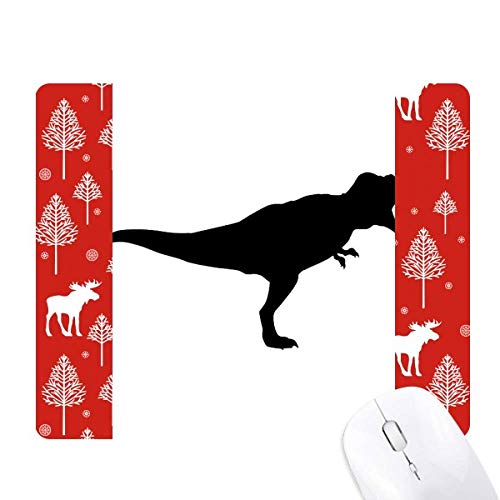 Fossiles de dinosaures décoratifs en bois de forêt pour souris de Noël
