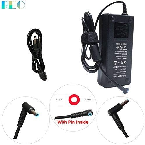 120W AC Adapter Charger Replacement for HP OMEN 15 17 15-ax243dx, 17-w053dx, 15-ax001ns, 15-ax033dx, 17-w033dx, 15-5010nr, 15-5220nr, 15-5210nr, 15-5013dx, 15-5113dx, 15-ax043dx, 17-w043dx, 17-w023dx