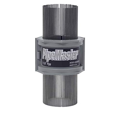 P-125 (1-1/4" Pipe) – PipeMaster Contour Gauge Pipe & Tube Fitting Tool – Welding & Fabrication Notcher for Precise Coping & Joint Layout – Easy-to-Use Pipe Template