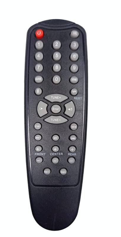 Image of EHOP 2300 Compatible Remote for F&D Home Theater T200X,550X Fd-Spk013 F380X,Black