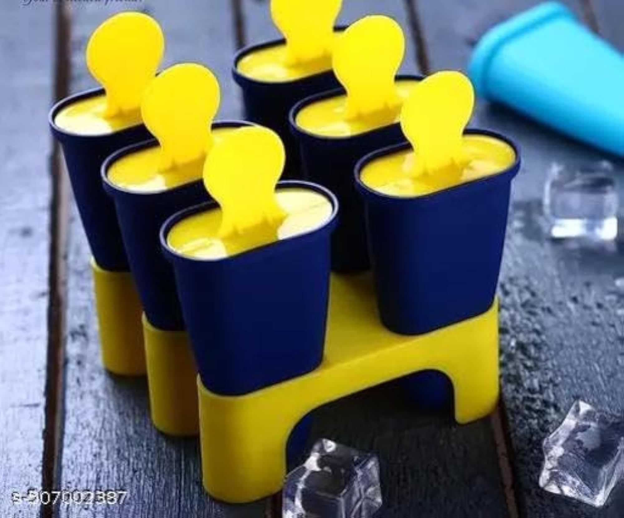 Kulfi Maker for Homemade Ice Candies, Blue