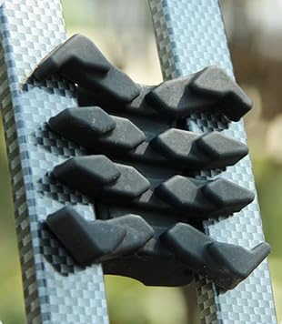 2 PCS Compound Bow Limb Stabilizer Rubber Archery Bow Stabilizer Bow Limb Dampener for Outdoor Shooting Hunting Target (Black) - Image 2