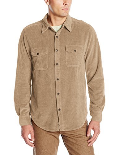 True Grit Mens Best Stretch Cord Long Sleeve Two Pocket