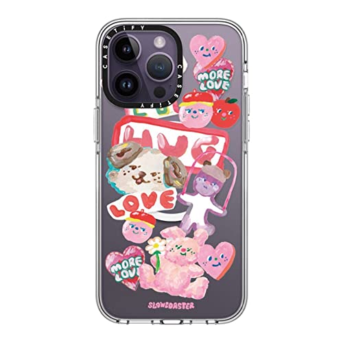 CASETiFY �N���A iPhone 14 Pro Max �P�[�X [���΂݂ɂ����f��/2m����̗����������N���A/MagSafe �ɑΉ�] - SLOWCOASTER Sticker