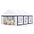 MFSTUDIO 16'x20' Party Tent, Outdoor Heavy Duty Party Tents with Removable Sidewalls, Large Canopy Tent Shelter for Outdoor Events Wedding Birthday, Blue