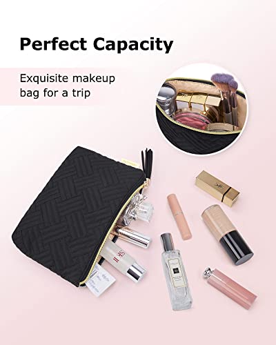 Image of ALPHABITA Foldable Travel Duffel Bag, bagsmart Large Capacity Folding Travel Bag, Travel Lightweight Waterproof Carry Luggage Bag (Black-1pcs)