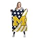 FOCO Michigan Wolverines NCAA Americana Vertical Flag