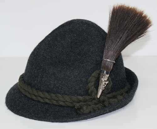 Bijou de chapeau de chasse traditionnel et barbe de jeu multicolore id&eacute;ale pour offrir