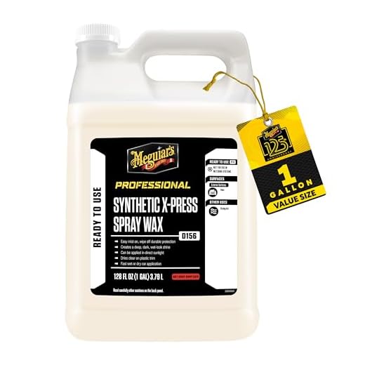 Meguiar's D15601 Synthetic X-Press Spray Wax