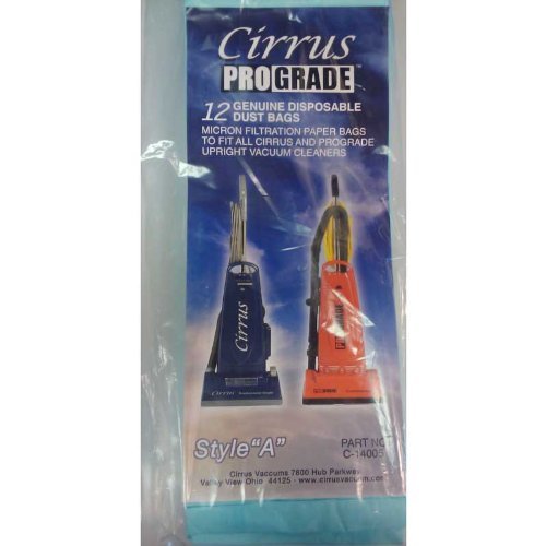 Cirrus Style A Paper Bag Micro Ply 12 pk.