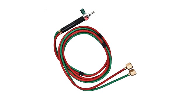 Saldatrice Precisione Gas Kit Mini Cannello A Gas Per Saldatura - 5 Punte, Temperatura Fino A 1700°C Torcia Gas Gioielli