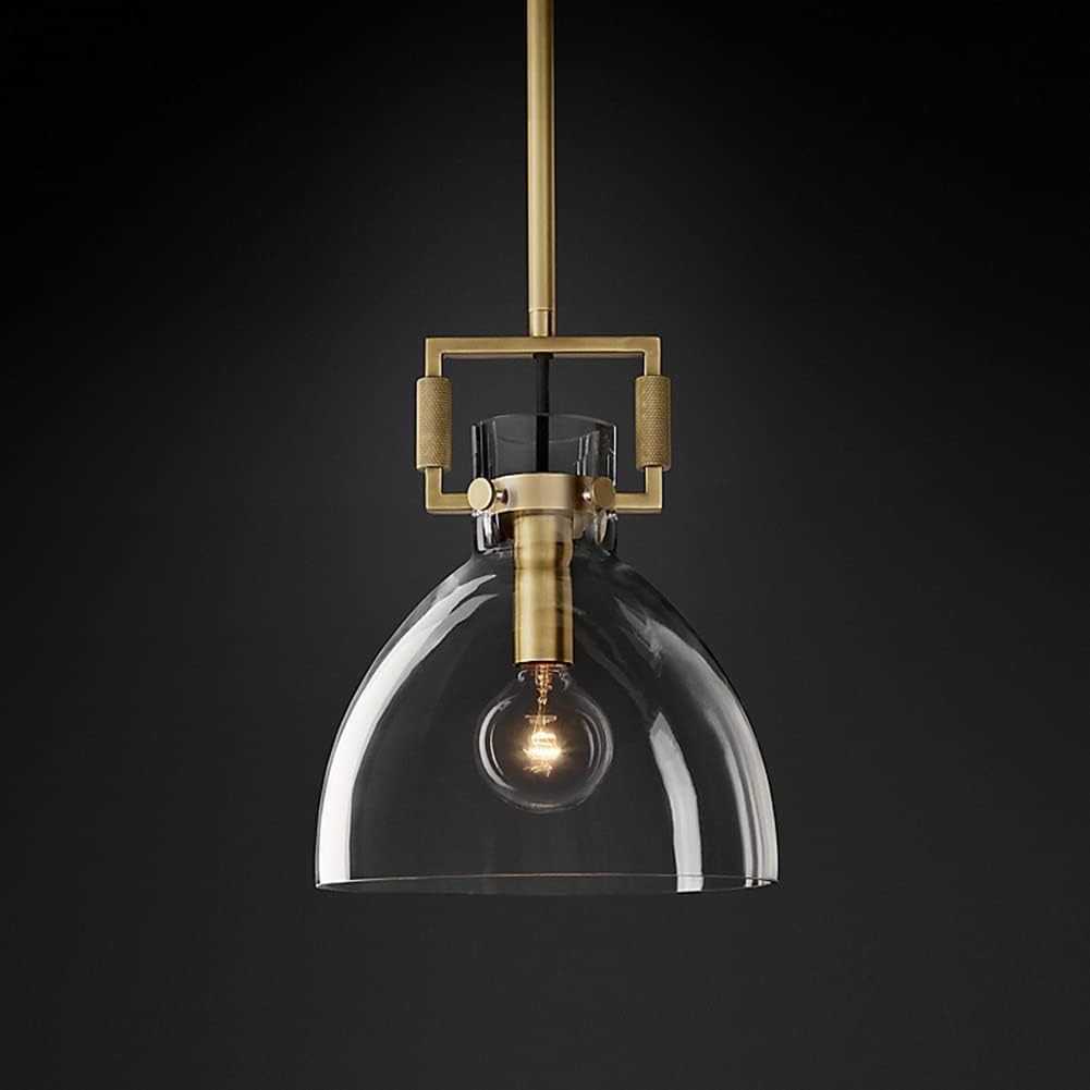 Lámpara colgante de techo vintage industrial tipo granja para isla de cocina