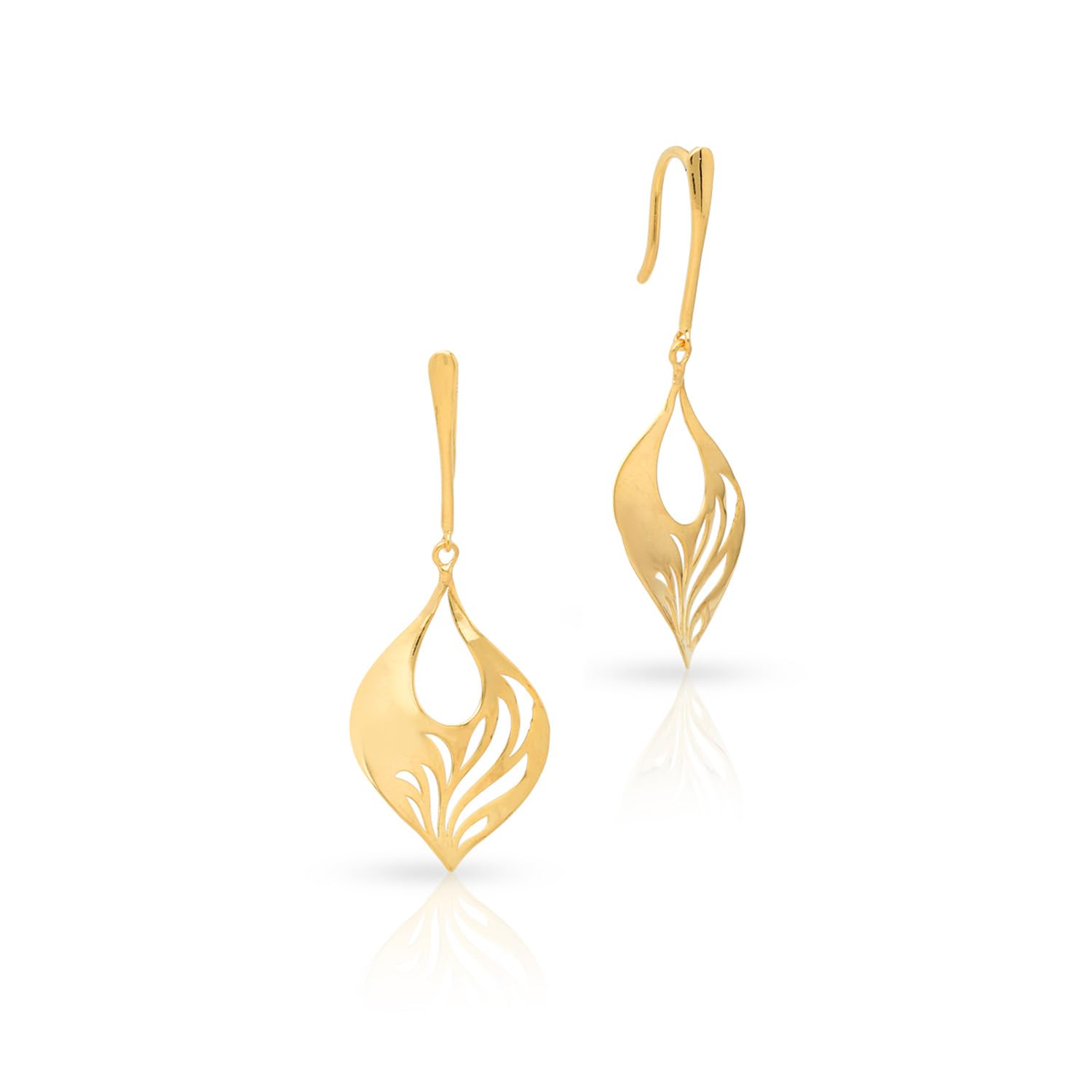 Malabar Gold & Diamonds 14kt Gold Earrings for Women | 14k Yellow Gold Dangle Earrings for Birthday, Anniversary & Rakshabandhan Gift | 14 kt (585) BIS Hallmark Certified Gold Jewellery (B0CLVRK38N) Amazon Price History, Amazon Price Tracker