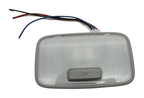 Lámpara de techo tipo cúpula con difusión suave y luz de lectura interior trasera de coche