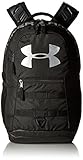 Under Armour Big Logo 5.0 Backpack, Black (001)/Silver, One Size Fits All