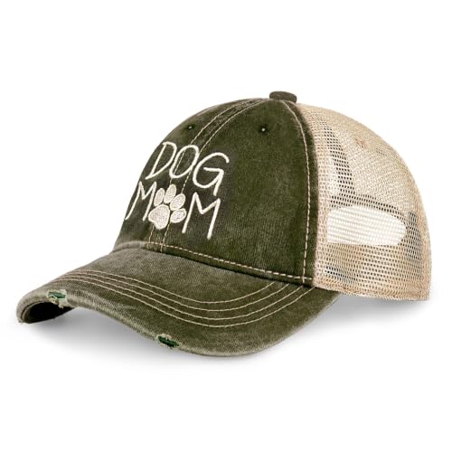 Image of CHOK.LIDS Washed Trucker Hat Unstructured Distressed Pigment Dyed Cap
