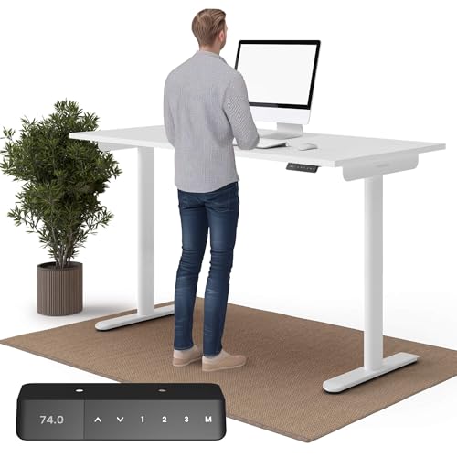 Ergotopia Desktopia One höhenverstellbarer Schreibtisch | elektrischer Schreibtisch höhenverstellbar | Bürotisch höhenverstellbar, Verstellbarer Tisch TÜV-geprüft, 7 Jahre Garantie 180x80 cm Ergotopia Desktopia One höhenverstellbarer Schreibtisch | elektrischer Schreibtisch höhenverstellbar | Bürotisch höhenverstellbar, Verstellbarer Tisch TÜV-geprüft, 7 Jahre Garantie 180x80 cm