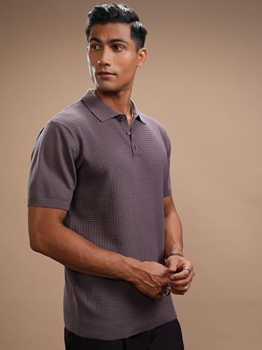 Image of Highlander Men's Polo Tshirt | Flat Knit | Regular Fit | Polo T-Shirt for Man
