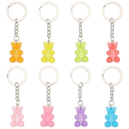 Porte-clés ours pour clés et sacs, le petit cadeau idéal pour vos proches