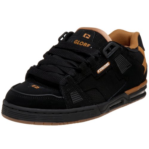 Image of Globe Men's Sabre Skate Shoe,Black /Caramello,7.5 M