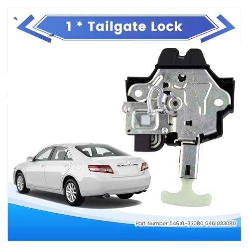 Cerradura de puerta trasera de recambio para solucionar fallos de maletero en Camry 6