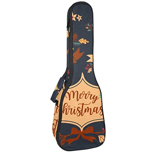 Sac à dos robuste pour ukulélé de concert rembourré protégeant le bois des chocs