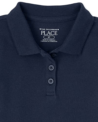 Image of The Children's Place baby-girls And Toddler Short Sleeve Pique Polo