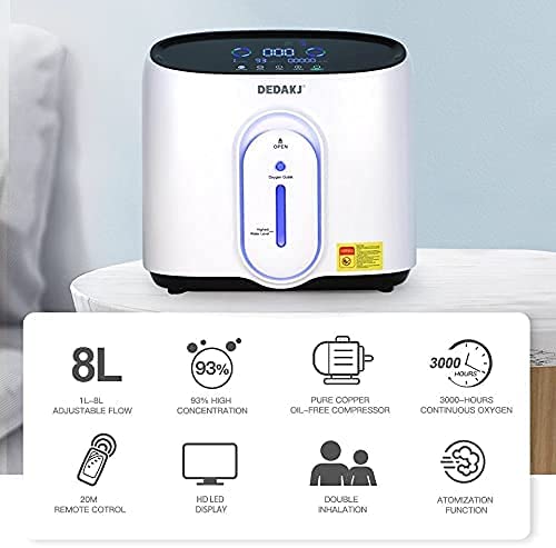 Image of OXYGEN CONCENTRATOR 1L TO 8L FLOW 93% Oxygen CONCENTRATION WITH STABLIZER