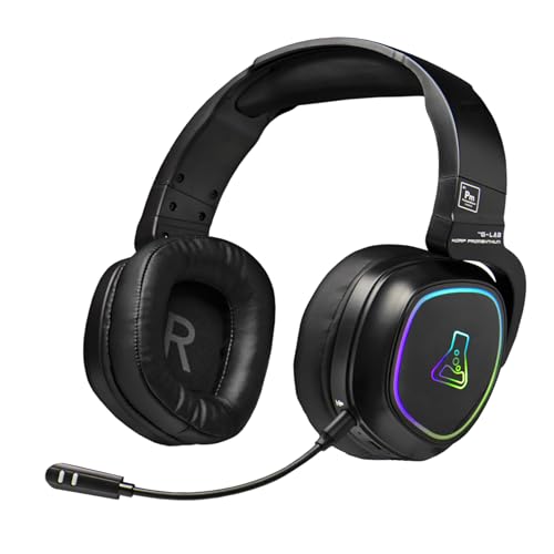 The G-Lab - Korp Promenthium - Auriculares Gaming Inalámbricos Para Ps4 Ps5 Pc - Auriculares Gamer Inalámbricos De Baja Latencia - Retroilumina The G-Lab - Korp Promenthium - Auriculares Gaming Inalámbricos Para Ps4 Ps5 Pc - Auriculares Gamer Inalámbricos De Baja Latencia - Retroilumina