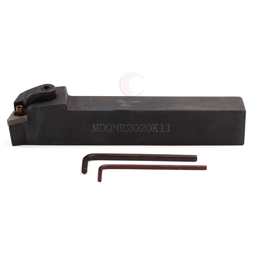 1PC MDQNR/L1616H11 MDQNR/L2020K11 MDQNR/L2020K15 MDQNR/L2525K15 Indexable External Turning Tools Holder for DNMG Carbide Inserts(MDQNL1616H11 Left)