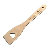 Pfannenwender Herz 30cm mit Gravur