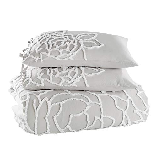 Peri Home 2A2128C4GY 100% Cotton 3-Piece Comforter And Sham Set thumb #1