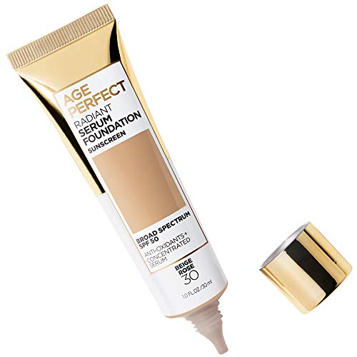 L\'Oreal Paris Age Perfect Radiant Serum Foundation with SPF 50, Beige Rose, 1 fl. oz. - Thumbnail 2
