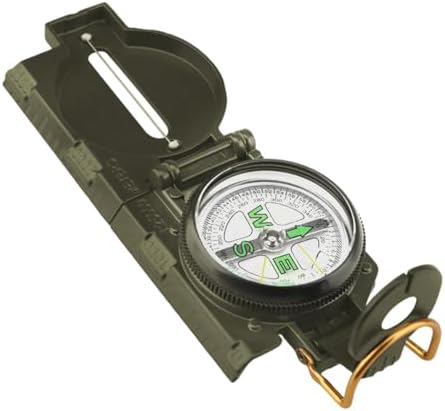 Bussola Professionale Da Orientamento - Con Base Trasparente, Liquido E Ago Luminoso Per Escursionismo - Foto 4