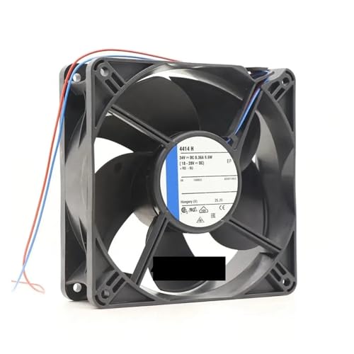 Ventilateur 120x120x38MM 24V 8.6W 4414H à 2 fils pour boîtier