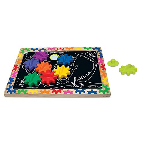 Melissa & Doug Switch & Spin Magnetic Gear Board