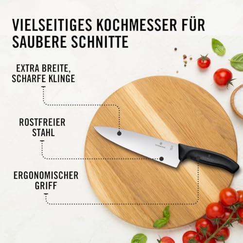 Victorinox Kochmesser Swiss Classic mit extra scharfer Klinge und Kunststoffgriff