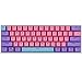 Produktbild KEEZSHOP Keycaps 61 Keycaps Backlight drei Farben Mechanische Tastatur PBT Keycap für Magic Duck / GH60 / RK61 / ALT61 / Annie/Keyboard Poker Keys