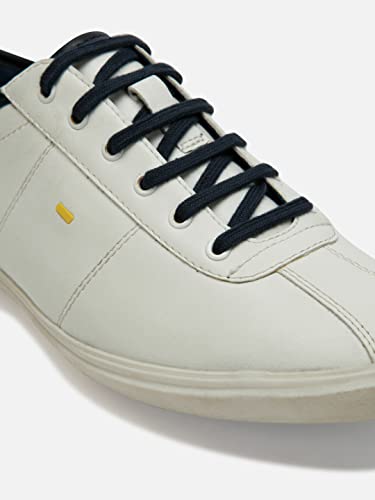 Image of ID White Man Leather Casual Shoe